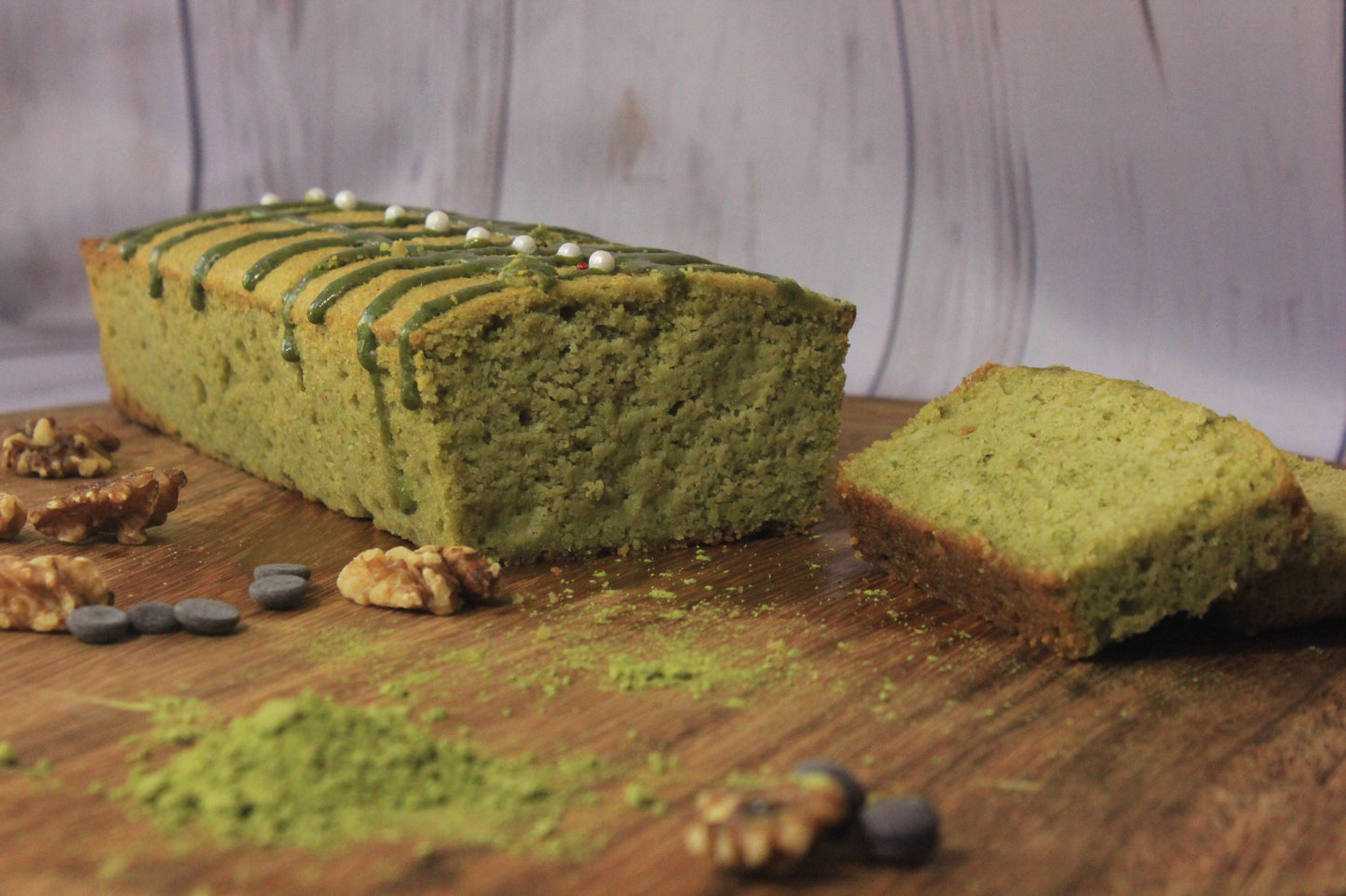 Panque de Matcha