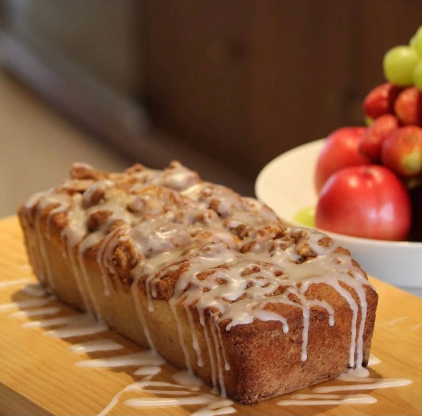 Panque de roll de canela